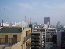 高島台からの眺め（距離400m）